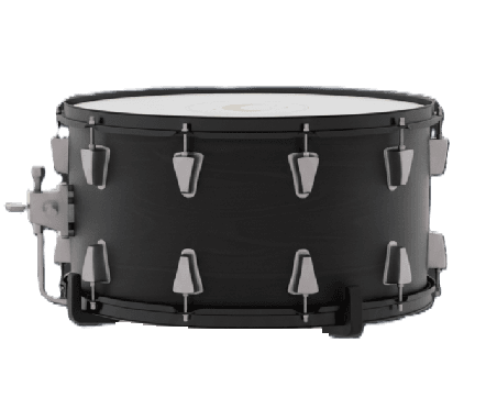 Werbel z pałką cross-stick